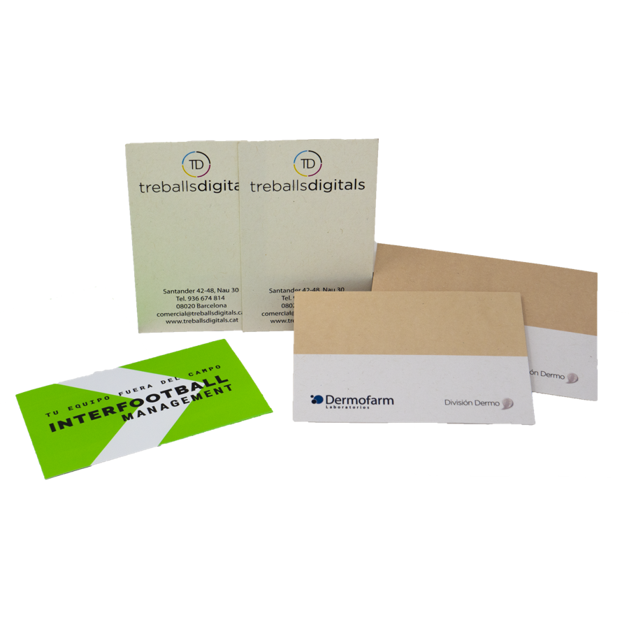 Tarjetas de visita bodegón